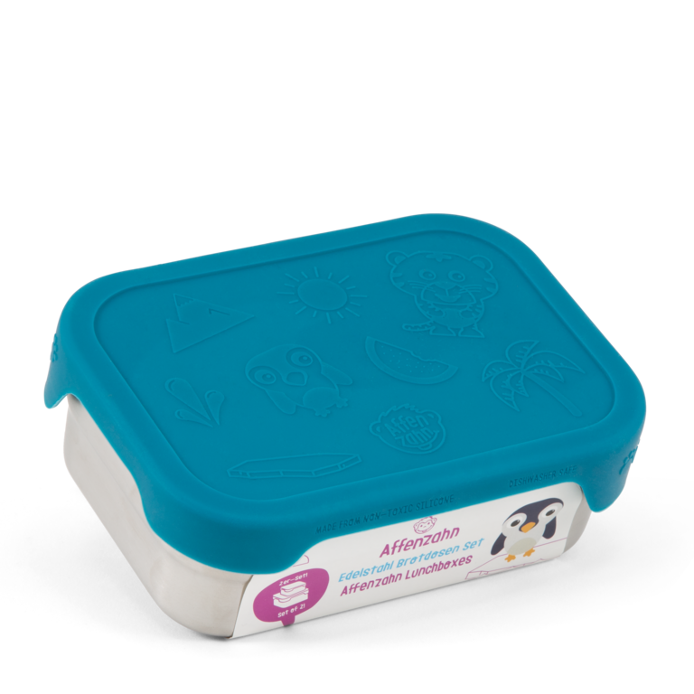 Lunch Box Set Tiger Stainless Steel, Affenzahn, U