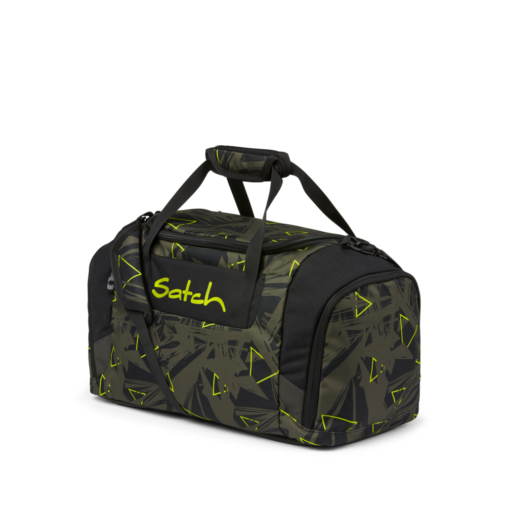 Satch sportbag Sport bolsa Geo Storm verde negro nuevo 