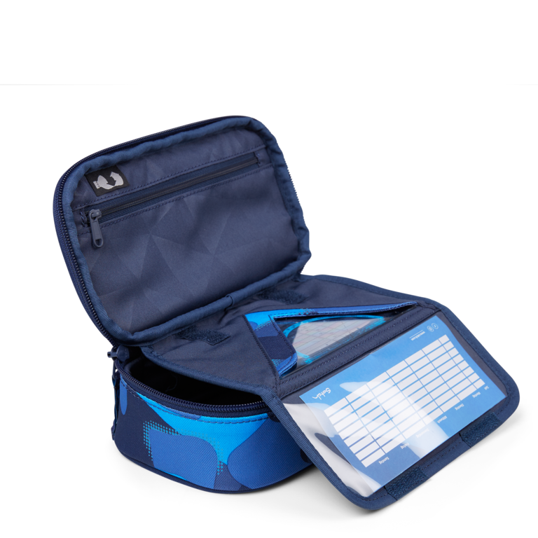 Cartolibreria L'Idea  ASTUCCIO RIGIDO OVALE SATCH ERGOBAG (BLUE