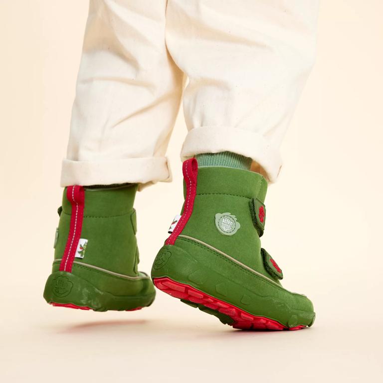 Affenzahn Bär Affenzahn Schuhe Winter Halbschuh Knit Happy Bär