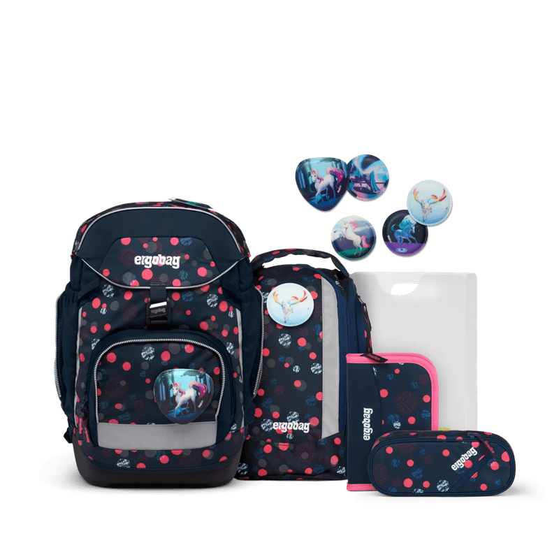 ergobag Schulrucksack-Set Phantbärsiewelt