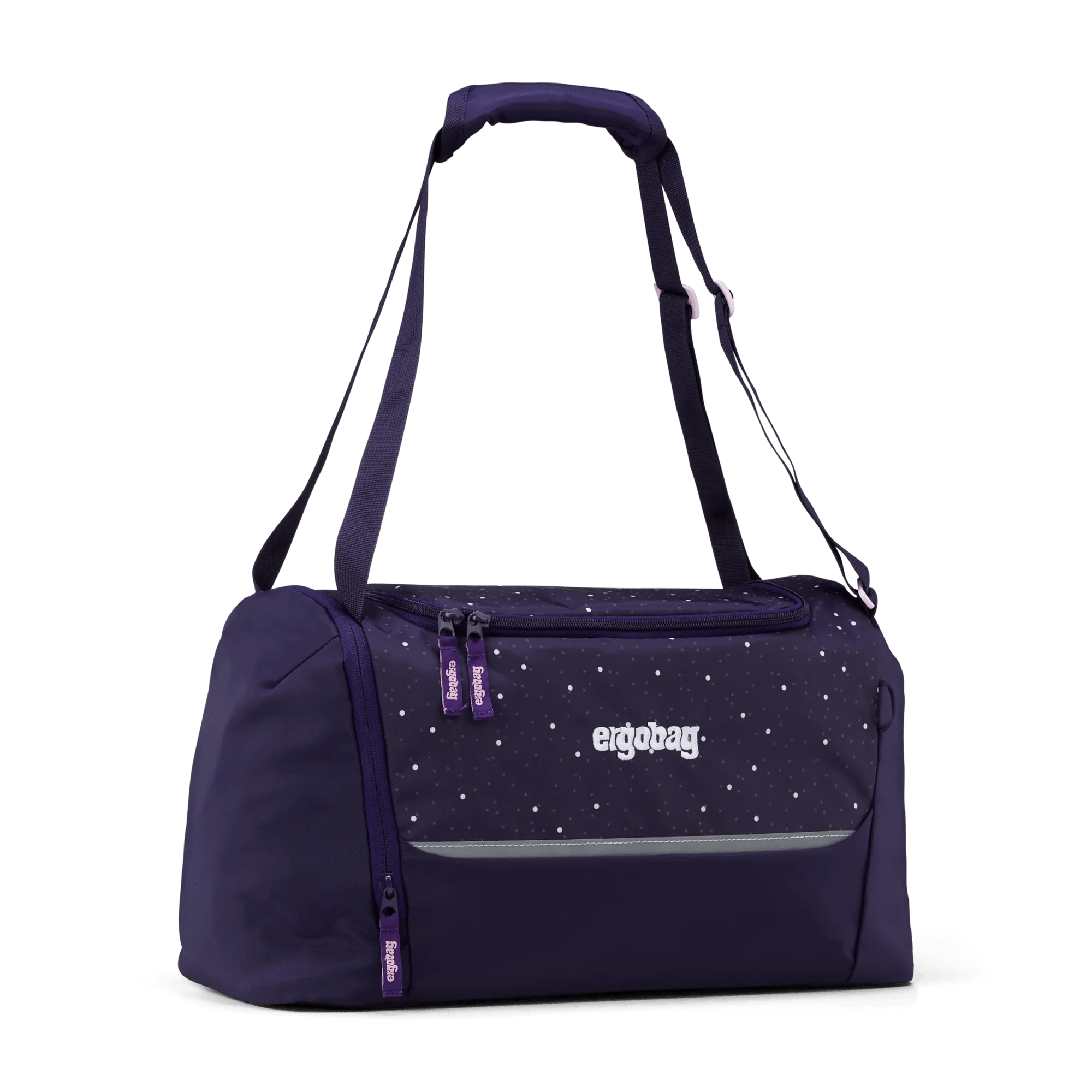 Ergobag Kinder Duffel Bag – Sporttasche Mit Wasserdichtem Fach & Reflektoren | Aus Recycelten PET-Flaschen