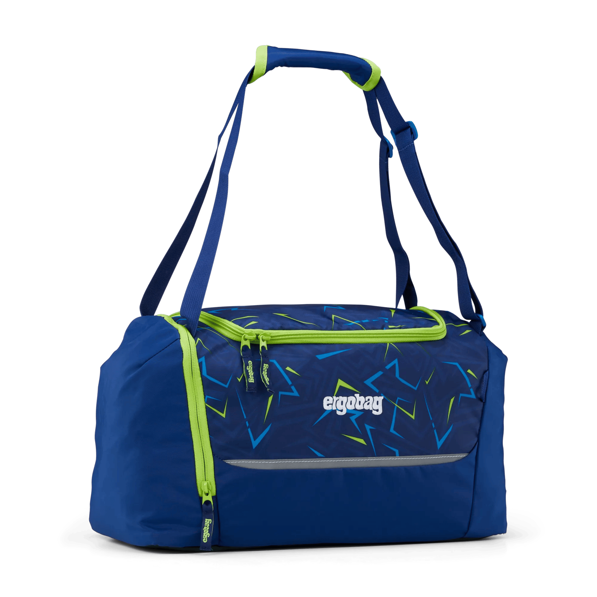 Ergobag Sportbeutel Arriba ArriBär – Grüner Turnbeutel Zum Befestigen Am Schulranzen