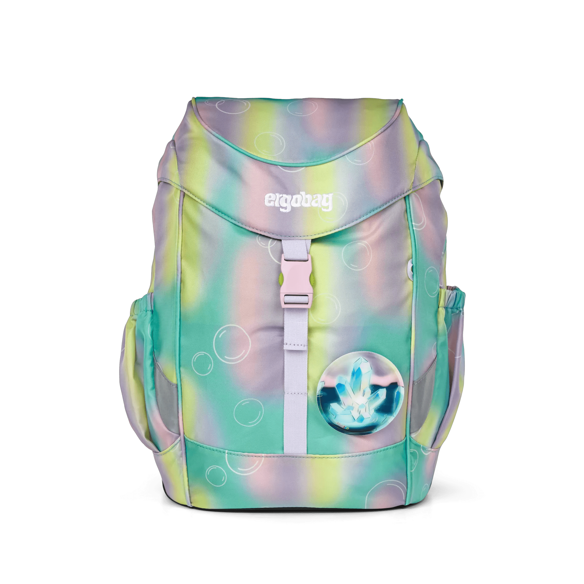 Ergobag Mini Zaino Asilo Ergonomico Per Bambini | 10 Litri, Porta DIN A4 | Con Cinture E Riflettori | Realizzato Con PET Riciclato