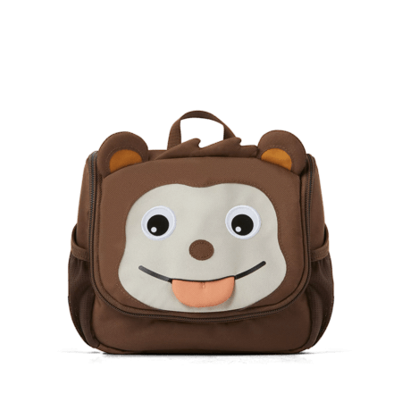 Borsa Da Toilette Bambini Sostenibile - Senza PFC - Specchio Incluso - Design Dino Verde - Foto 5