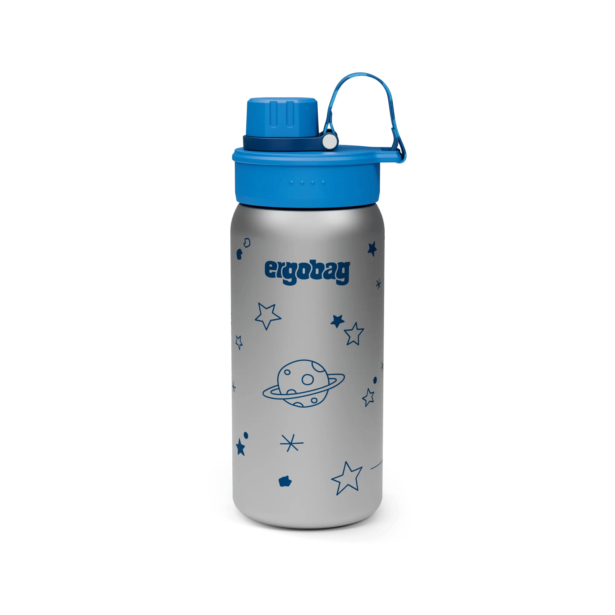 Ling Edelstahl-Trinkflasche Für Kinder – 500 Ml, Doppelwandig Isoliert, Mit Strohhalm & Sportdeckel