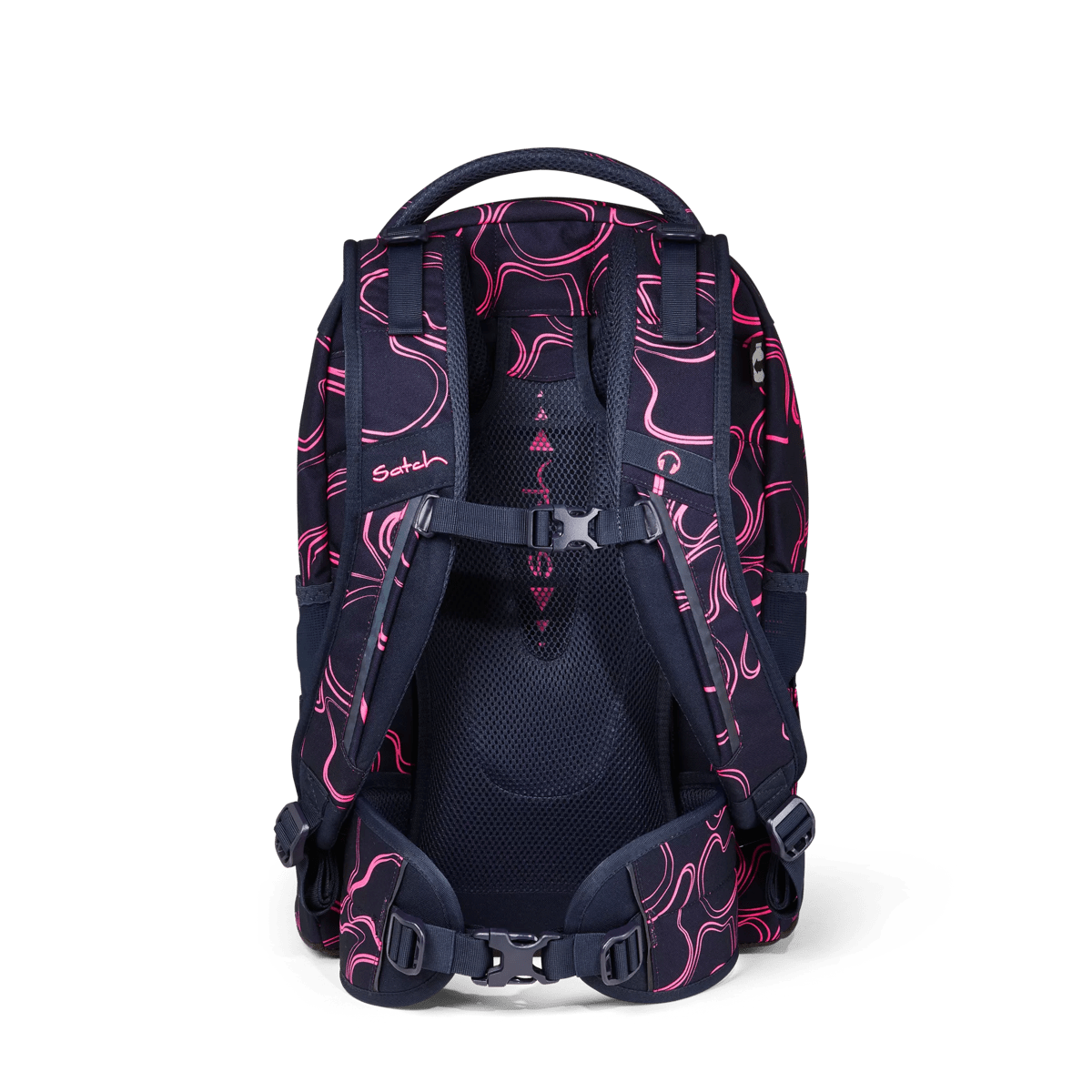 Pink supreme online backpack