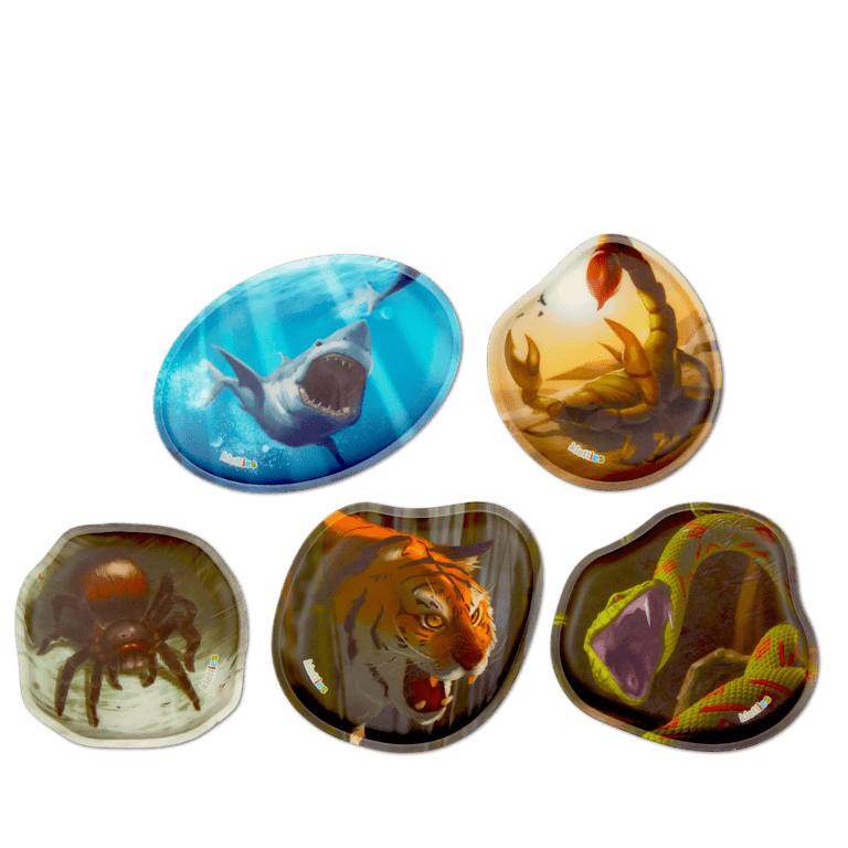 ergobag Kontur KlettiesSet Gefährliche Tiere