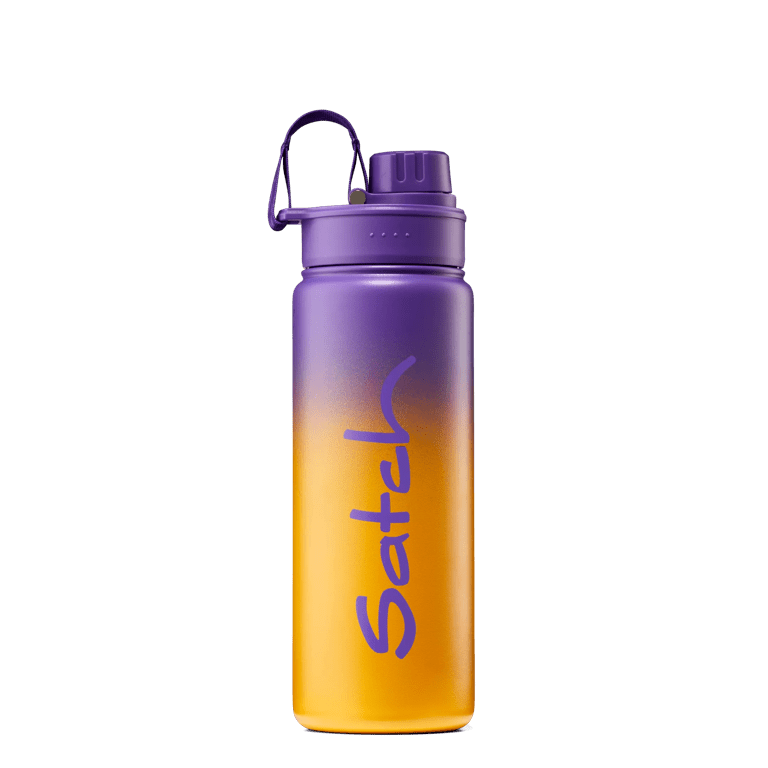 satch-stainless-steel-drinking-bottle-purple-graffiti