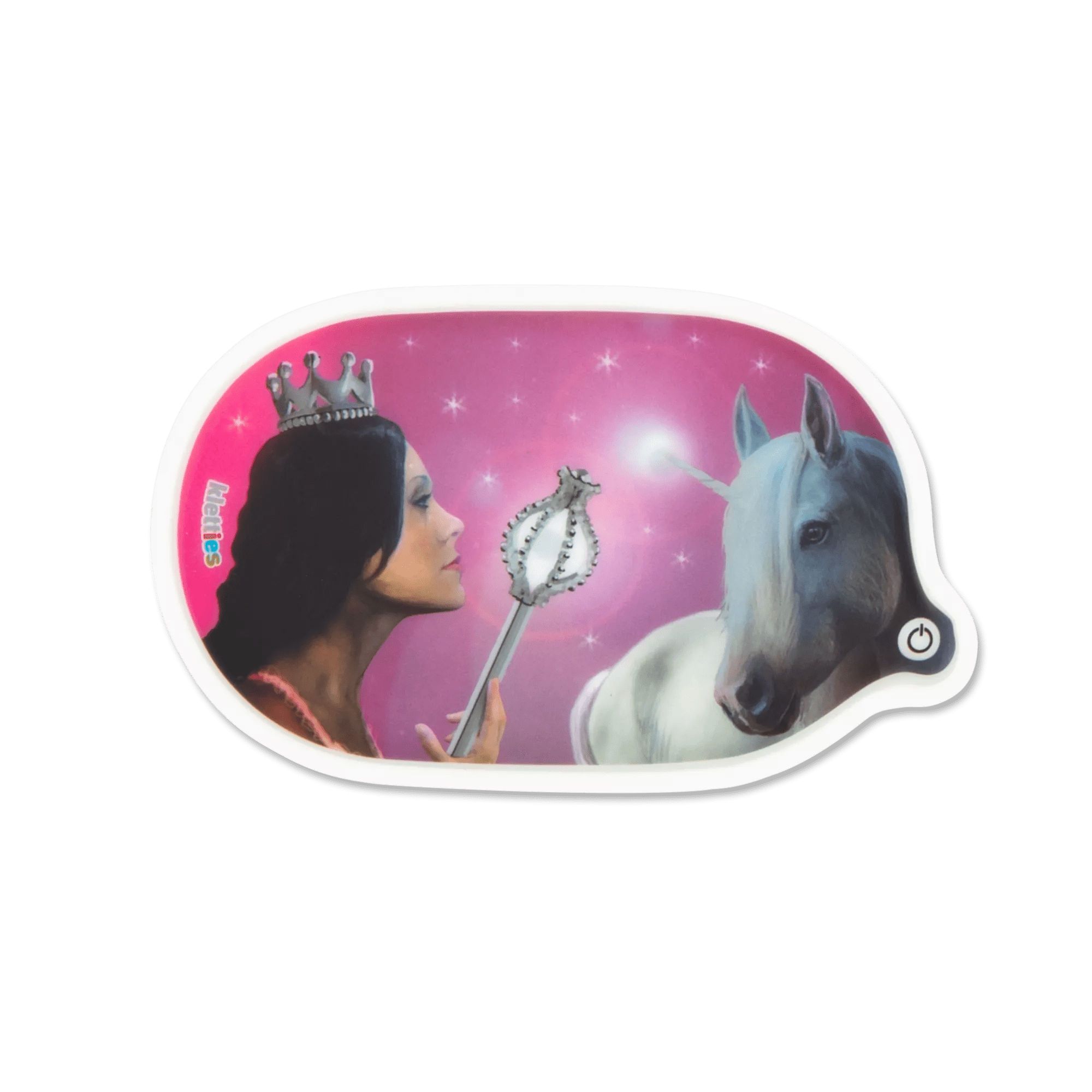 Ergobag Blinkie-Klettie Prinzessin - Leuchtender Klettverschluss Für Schulrucksäcke | Personalisierbar & Kindgerecht