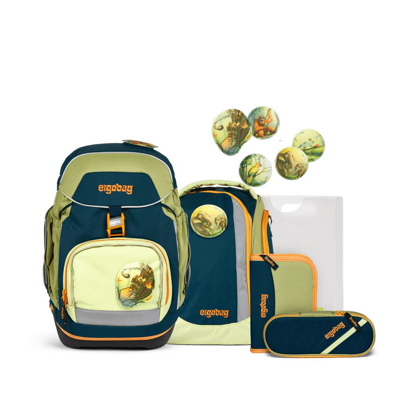 Ergobag School Backpack Set Explorebear