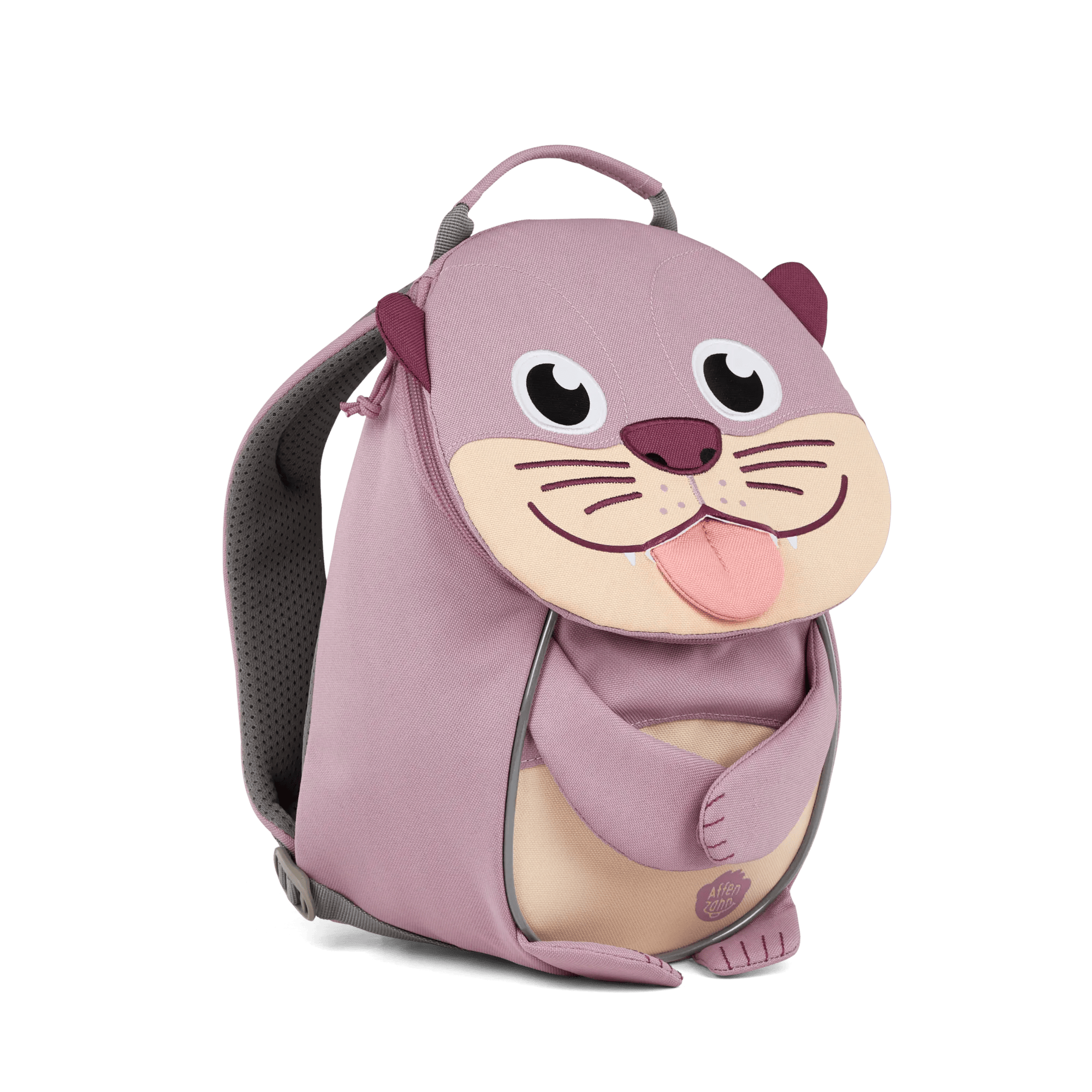 Affenzahn Kinder Rucksack 'Kleiner Freund' – Nachhaltig Aus Recycelten PET-Flaschen, Mit Reflektoren, Verstellbar