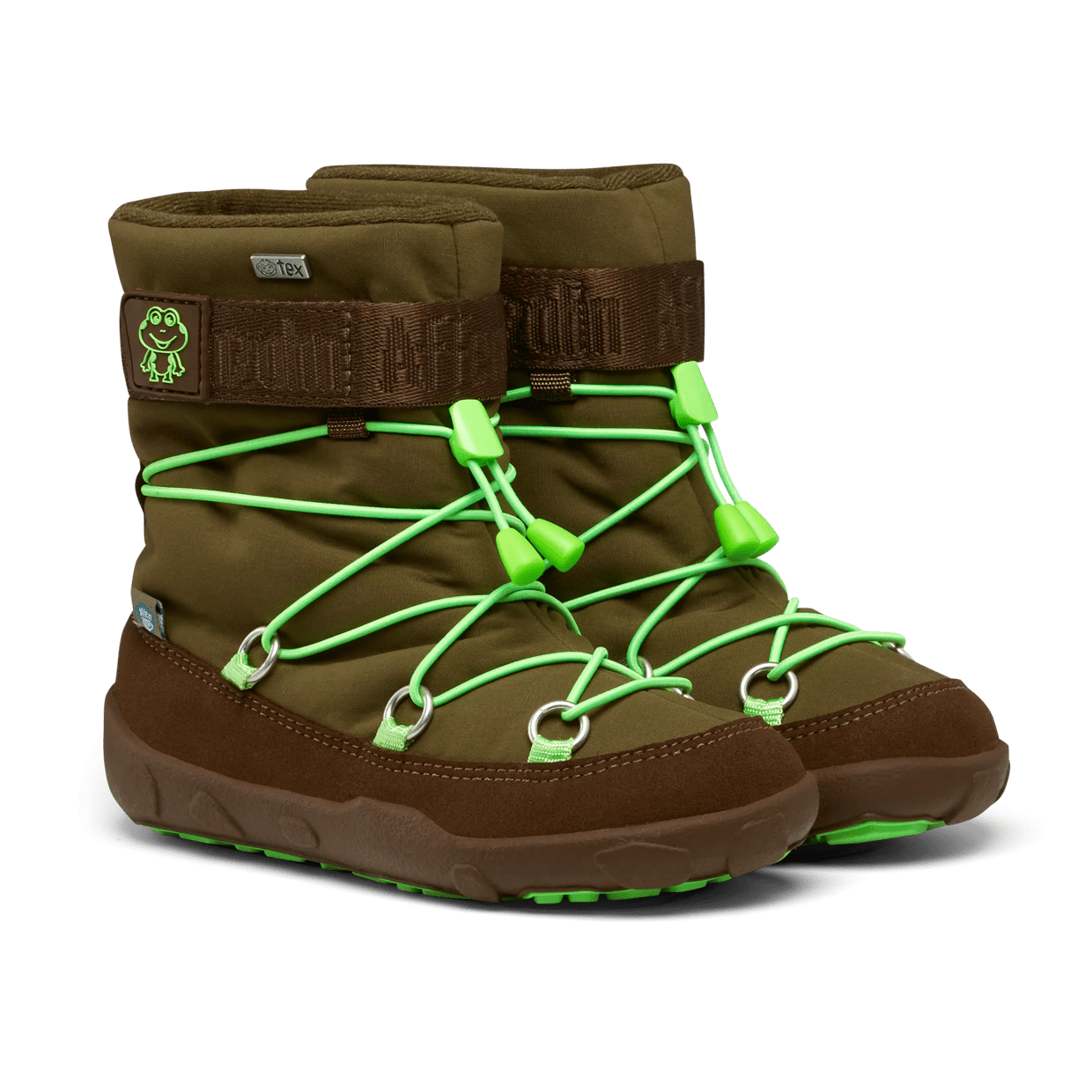 Affenzahn Snow Boot Vegan Snowy Frog 28