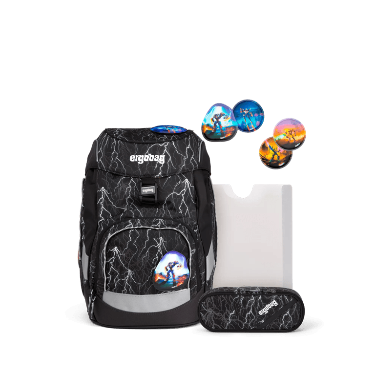 ergobag Zaino scolastico Super Reflectbear Glow