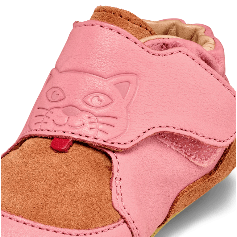 Scarpe Da Gattonare In Pelle Affenzahn Crawly – Morbide, Flessibili E Antiscivolo Per Bambini, Chiusura In Strappo, Taglie 16/17–22/23, Pelle Sostenibile