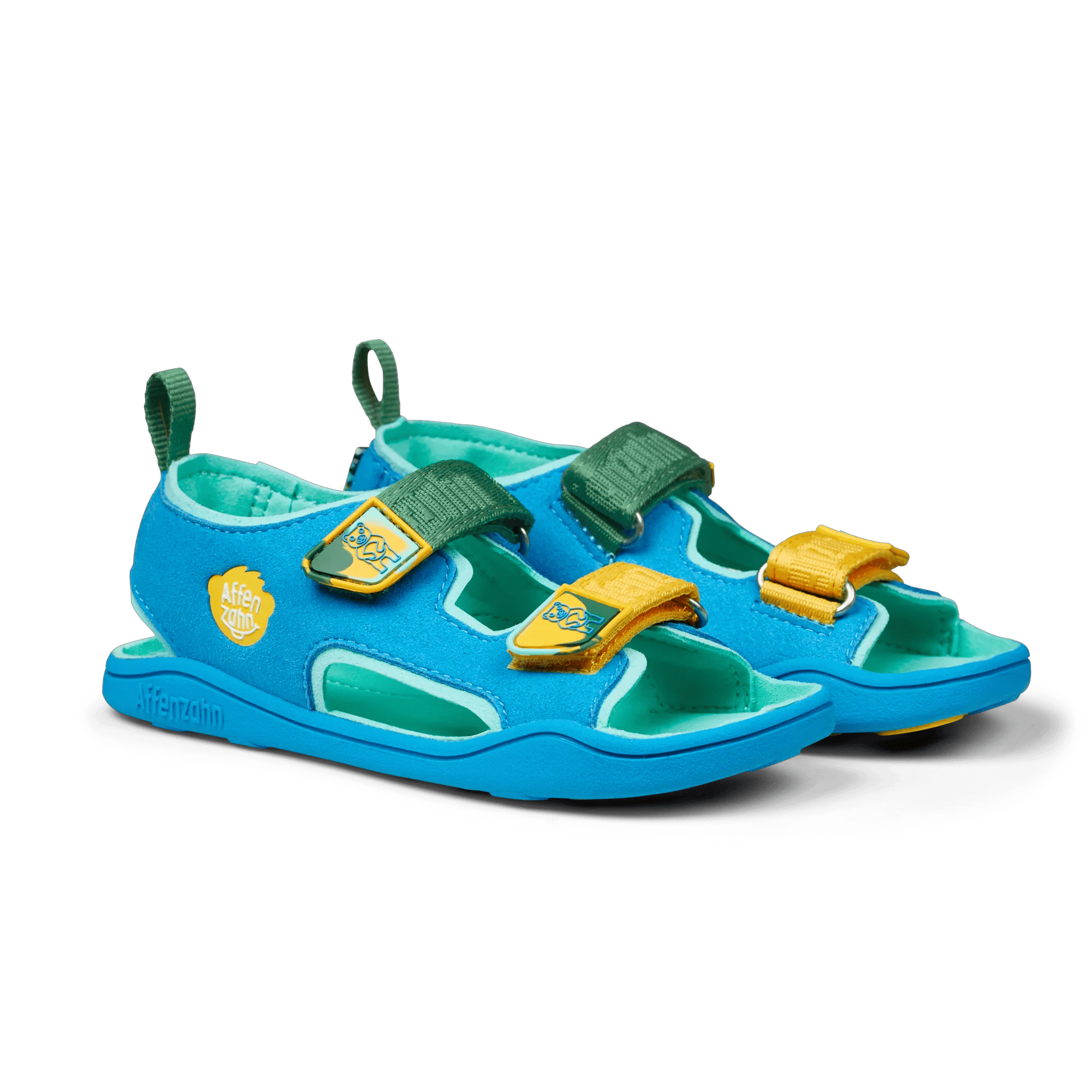Chaussures De Marche Pour Enfants Affenzahn Walky - Cuir, Semelle Antidérapante, Fermeture Velcro, Tailles 19-25, Conception Pieds Nus - 2