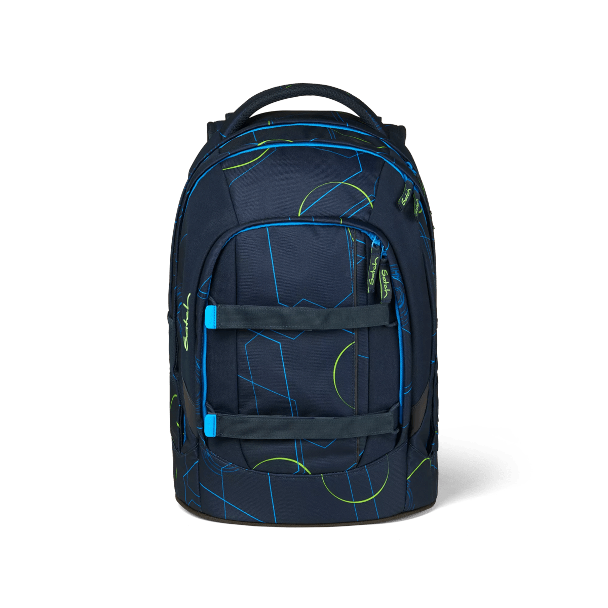 Satch Astuccio Rigido - Blue Tech - Blu/Verde - Inclusa Squadra unisex  (bambini)