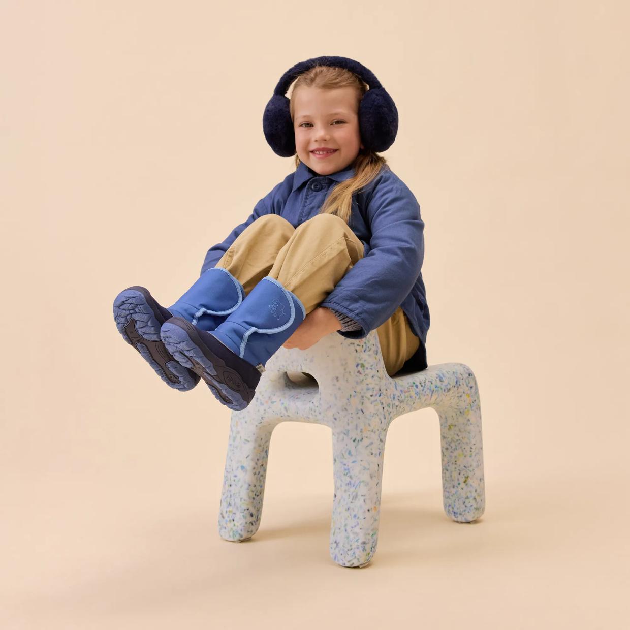 Stivale Da Neve Vegano Snowy Mini A Ture Giallo - 32